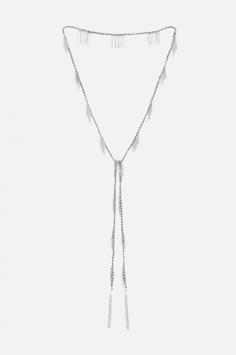 Personalised Sterling Silver Lariat Necklace By Minetta Jewellery |  notonthehighstreet.com